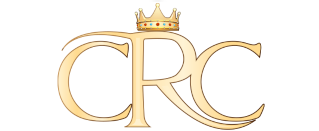 Casino Royal Club online casino logo featuring elegant gold CRC letters topped with a crown popular for luxury gaming and exclusive gambling bonuses.
